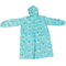 75*56cm Waterproof Kids Raincoat, PEVA kids long waterproof coat