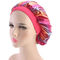 Polyester Silk Night Cap Untuk Rambut, topi mandi lembut multi kesempatan, mewah OEM