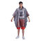0.2mm Plus Size Waterproof Coat, TPU Fabric waterproof cape dengan hood
