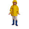 Cotton Lined Pu Raincoat Jacket Multiaplikasi OEM Tersedia